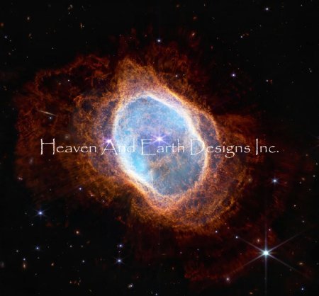 Diamond Painting Canvas - Mini Southern Ring Nebula - Click Image to Close